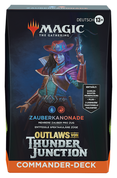 Outlaws von Thunder Junction Commander Deck - Zauberkanonade (DE)