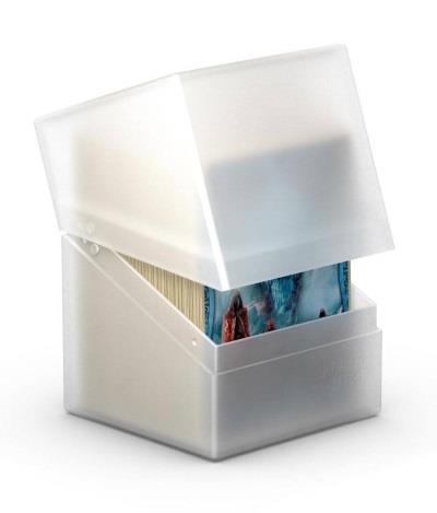 Ultimate Guard Boulder Deck Case 100+ White / Frosted
