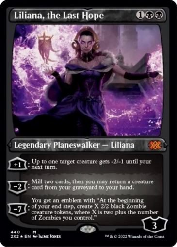 Liliana, the Last Hope V2 (Etched)