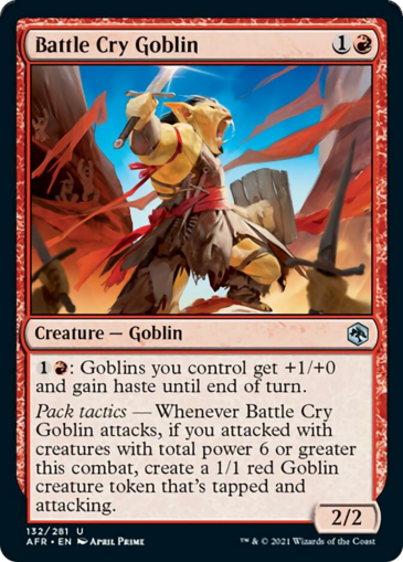 Battle Cry Goblin