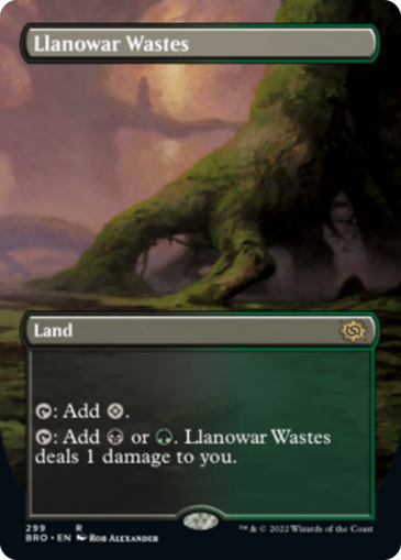Llanowar Wastes (Borderless)