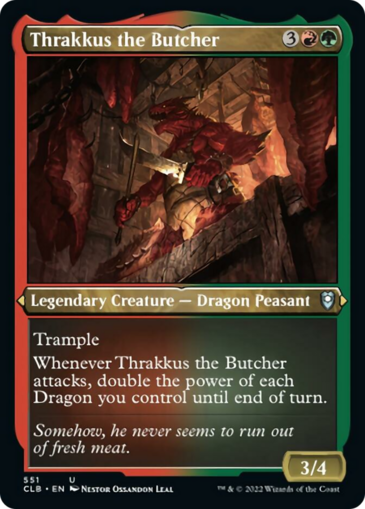 Thrakkus the Butcher V1 (Etched)