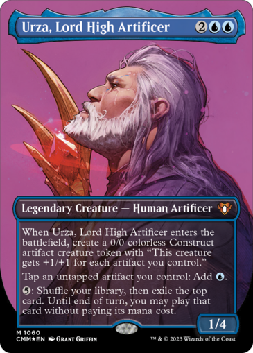 Urza, Lord High Artificer V3 (Textured)