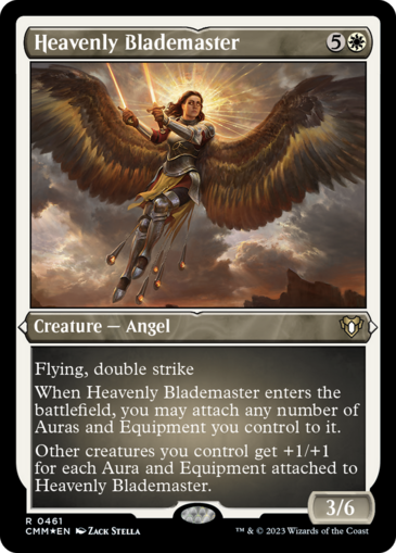 Heavenly Blademaster (Etched)