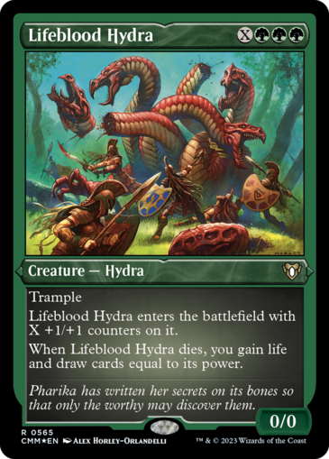 Lifeblood Hydra (Etched)