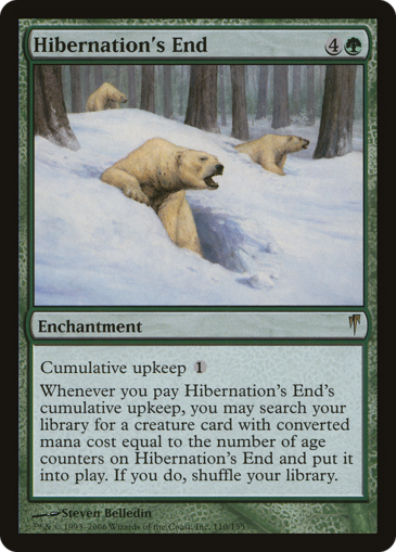 Hibernation's End