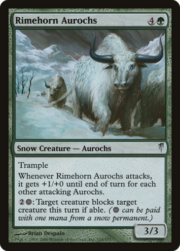 Rimehorn Aurochs