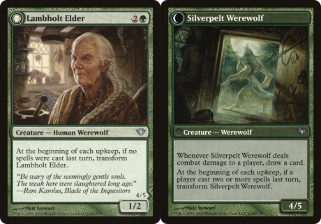 Lambholt Elder // Silverpelt Werewolf