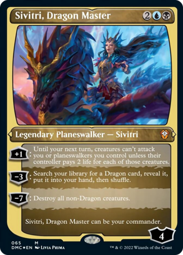 Sivitri, Dragon Master (Etched)