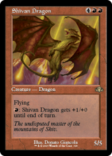 Shivan Dragon (Retro)