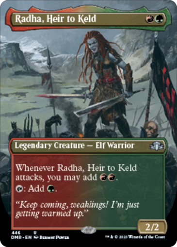 Radha, Heir to Keld V2 (Borderless)