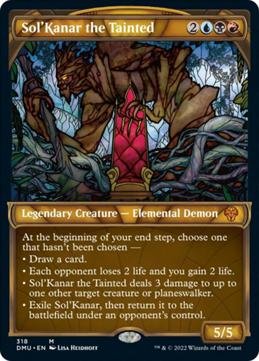 Sol'Kanar the Tainted V1 (Stained Glass)