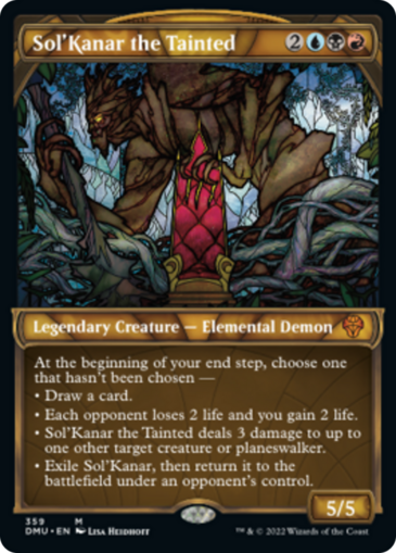 Sol'Kanar the Tainted V2 (Textured Foil)