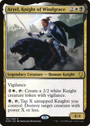 Aryel, Knight of Windgrace