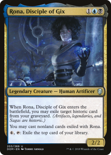 Rona, Disciple of Gix