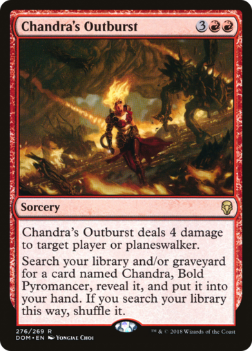 Chandra's Outburst