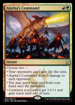 Atarka's Command