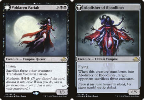 Voldaren Pariah // Abolisher of Bloodlines