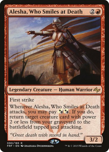 Alesha, Who Smiles at Death