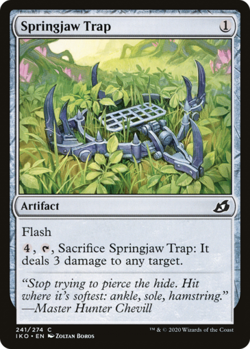 Springjaw Trap