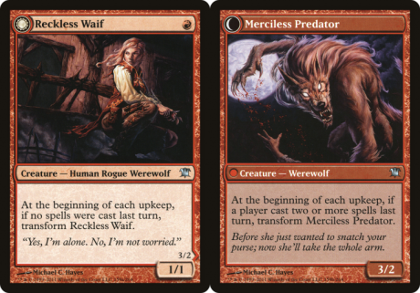 Reckless Waif // Merciless Predator