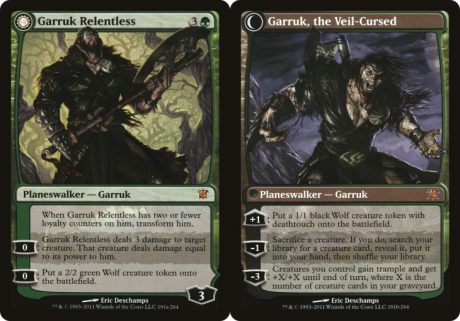 Garruk Relentless // Garruk, the Veil-Cursed