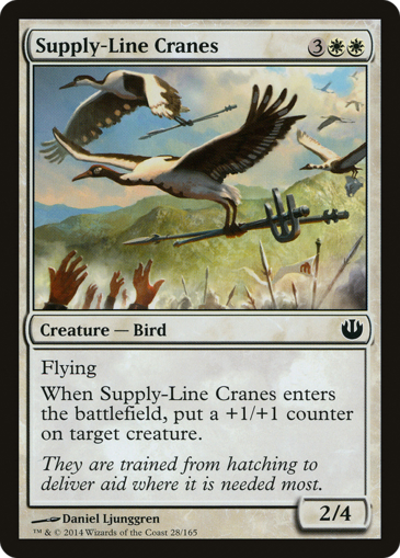 Supply-Line Cranes