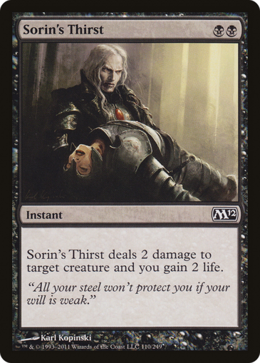 Sorin's Thirst