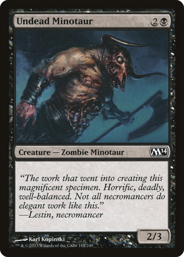 Undead Minotaur