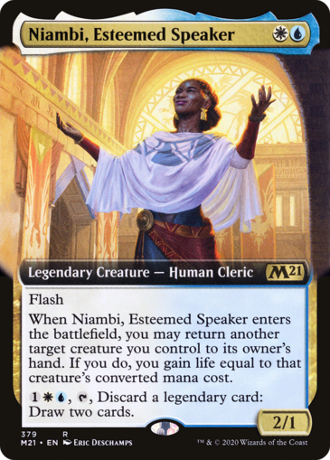 Niambi, Esteemed Speaker V2