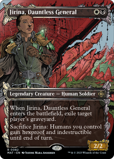 Jirina, Dauntless General V1 (Showcase)