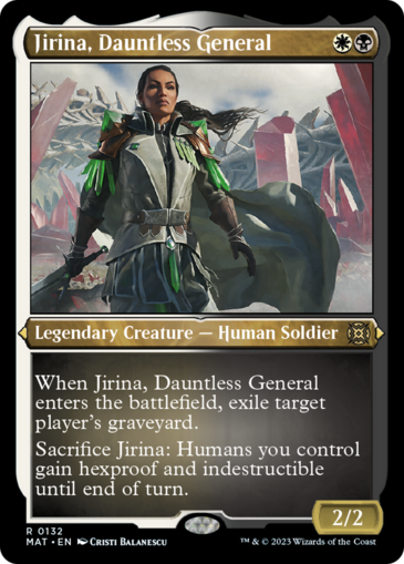 Jirina, Dauntless General V2 (Etched)
