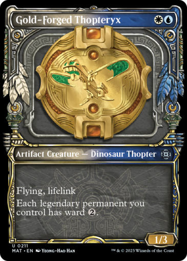Gold-Forged Thopteryx V3 (Halo)