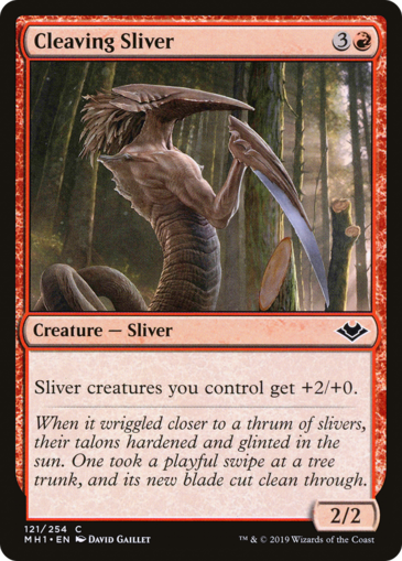 Cleaving Sliver