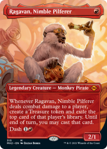 Ragavan, Nimble Pilferer (Borderless)