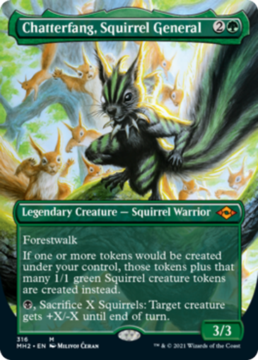 Chatterfang, Squirrel General V1 (Borderless)