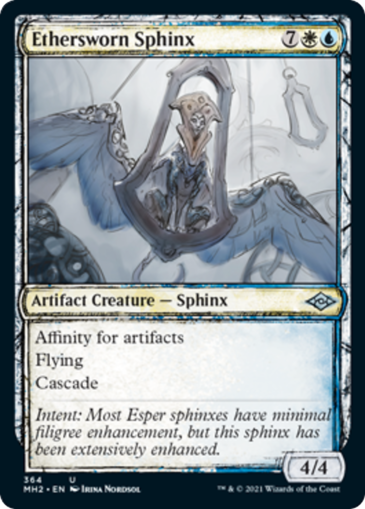 Ethersworn Sphinx (Sketch Art)