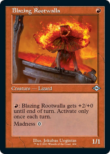 Blazing Rootwalla V1 (Old Border)