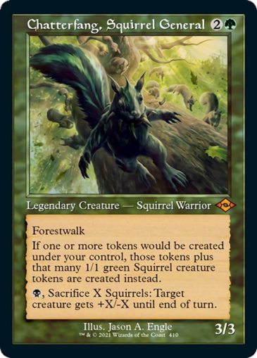 Chatterfang, Squirrel General V2 (Old Border)