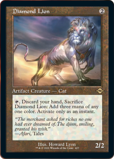 Diamond Lion V1 (Old Border)