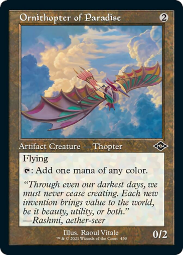 Ornithopter of Paradise V1 (Old Border)