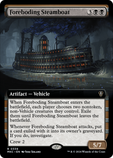 Foreboding Steamboat (Borderless)