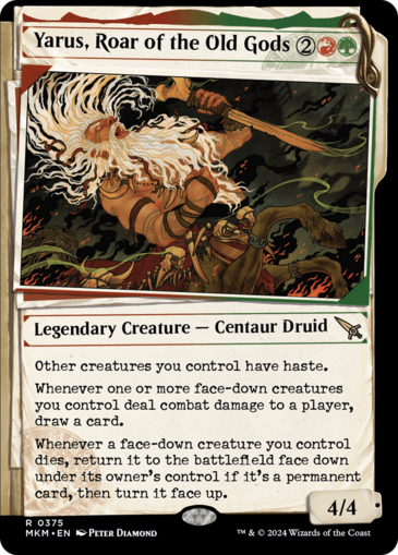 Yarus, Roar of the Old Gods (Showcase-Dossier)