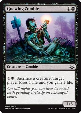 Gnawing Zombie