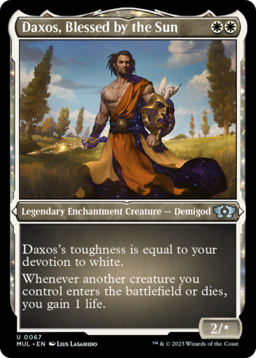Daxos, Blessed by the Sun (Etched)