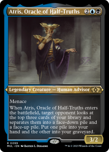 Atris, Oracle of Half-Truths (Etched)