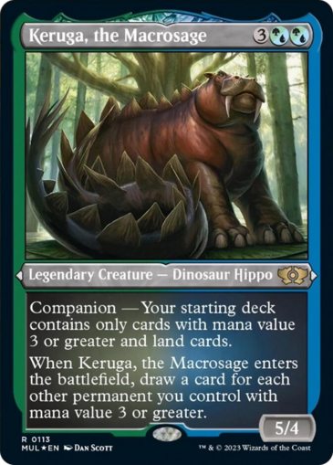 Keruga, the Macrosage (Etched)