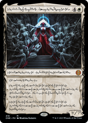 Elesh Norn, Mother of Machines V6 (Step-and-compleat foil)