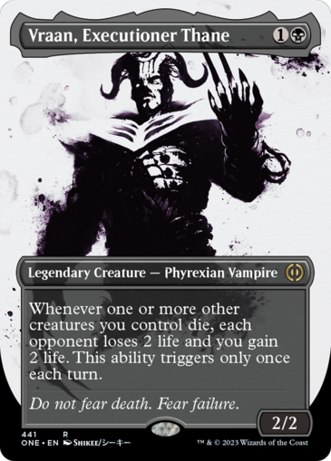 Vraan, Executioner Thane V2 (Step-and-compleat foil)