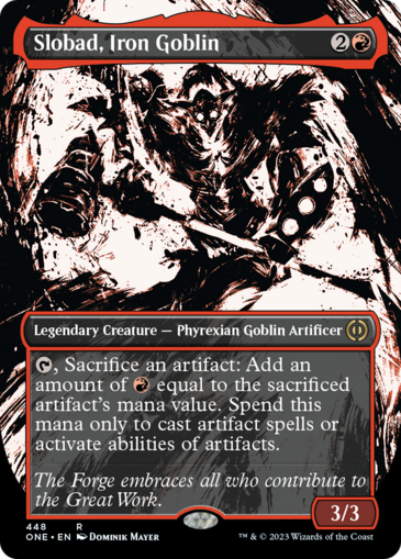 Slobad, Iron Goblin V2 (Step-and-compleat foil)
